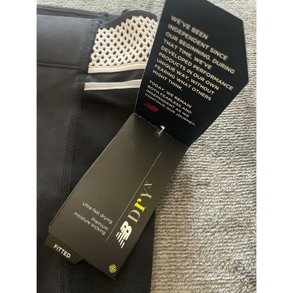 New Balance Speed Tight Women's Size XL Black Athletic Leggings NBdry Wicking - Picture 11 of 15